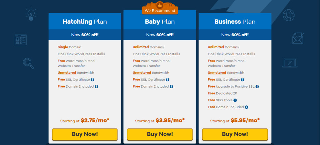 HostGator Shared Hosting