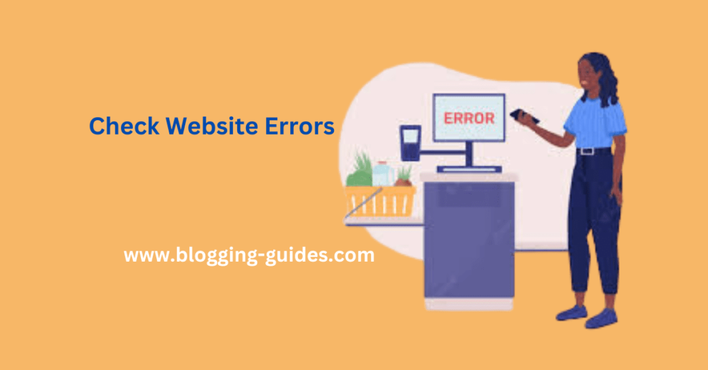 Check Website Errors 1