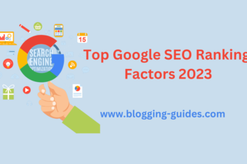 Google SEo Ranking Factors